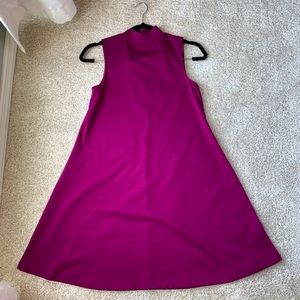 High Neck Mid Length Dress